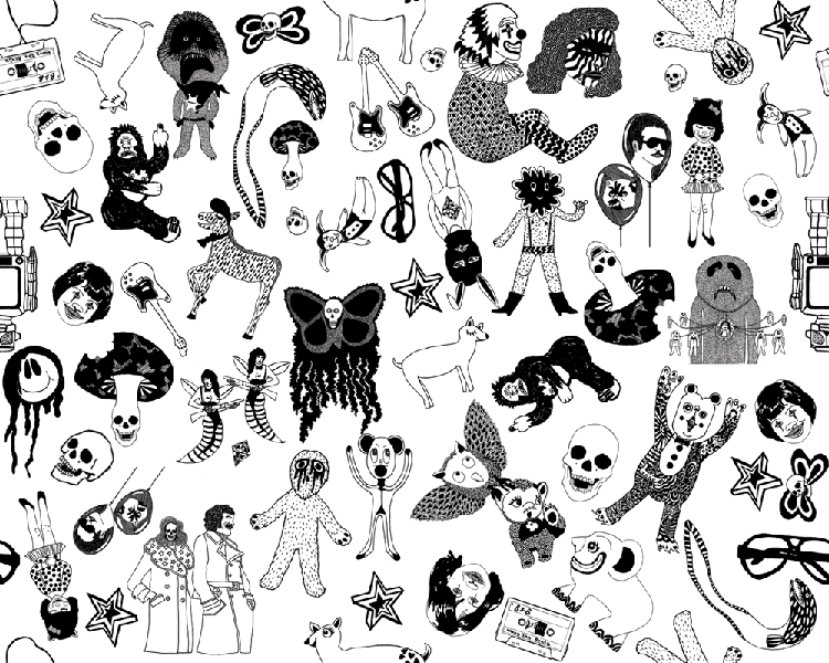 Crazyland wallpaper swatch
