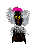 Monsieur Puppy medium art print