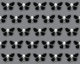 Butterfly skull wallpaper swatch