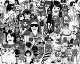 Get together wallpaper swatch
