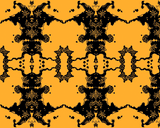 Ink blot wallpaper swatch