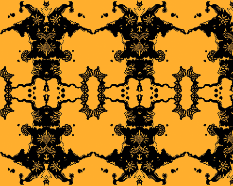 b&b wallpaper - ink blot