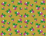 Skull rose wallpaper full width