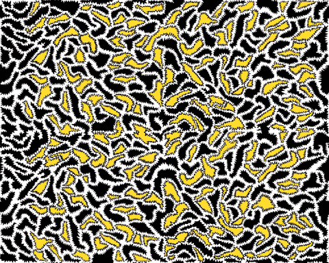 b&b wallpaper - zigzag